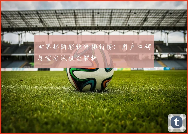 世界杯购彩软件排行榜:用户口碑与官方认证全解析