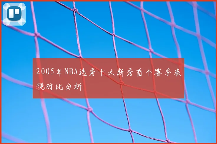 2005年NBA选秀十大新秀首个赛季表现对比分析